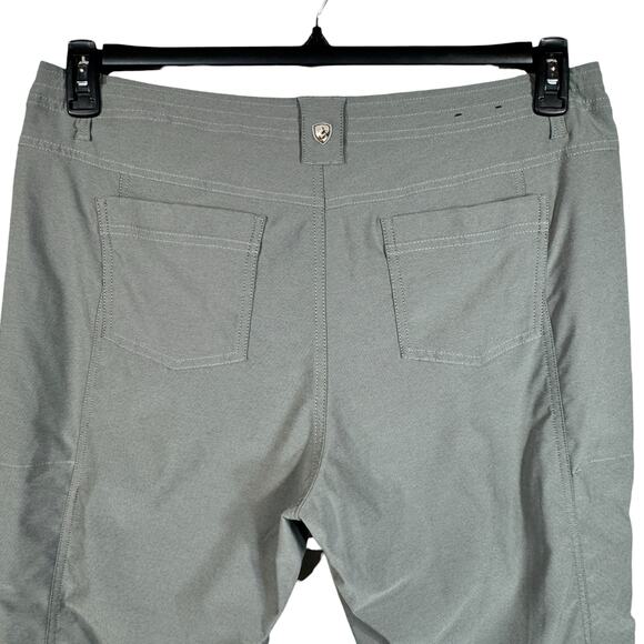 Kuhl SZ 16 Trekr Kapri Hiking Capris Pants Stretch Zip-Fly Zip Pockets Mid-Rise - Picture 8 of 14
